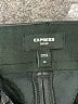 Express 100% Polyester Metallic Black Shorts Size 10 - photo 3