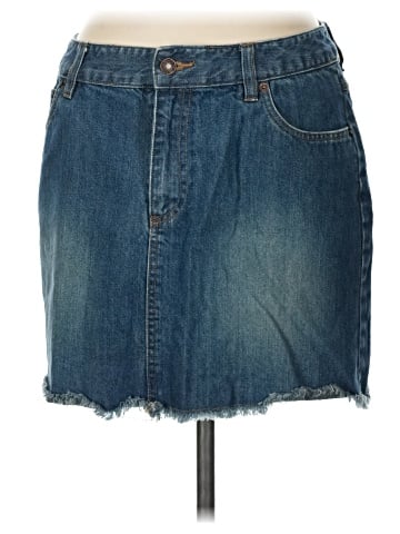 Route 66 Denim Skirt (view 1)