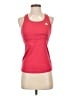 Adidas 100% Polyester Red Sleeveless Top Size S - photo 1