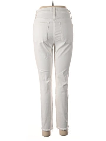 Madewell 10" High-Rise Skinny Crop Jeans: Button-Front Edition (view 2)