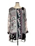One World 100% Polyester Paisley Gray Casual Dress Size XXL - photo 1