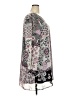 One World 100% Polyester Paisley Gray Casual Dress Size XXL - photo 4