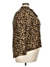 Amaryllis 100% Polyester Animal Print Brown Long Sleeve Blouse Size 2X - photo 4