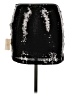 Twenty One 100% Polyester Tweed Silver Formal Skirt Size L - photo 2