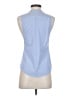 Apana Blue Sleeveless Blouse Size S - photo 2