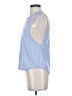 Apana Blue Sleeveless Blouse Size S - photo 5