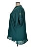 MICHAEL Michael Kors 100% Polyester Teal 3/4 Sleeve Blouse Size 2X - photo 5