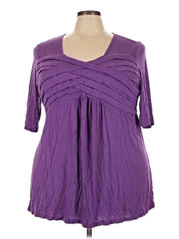Jessica London 3/4 Sleeve T-Shirt (view 1)
