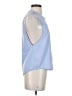 Apana Blue Sleeveless Blouse Size S - photo 4