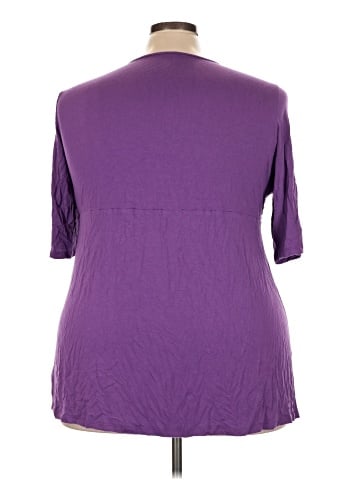 Jessica London 3/4 Sleeve T-Shirt (view 2)