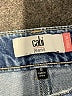 CAbi 100% Cotton Graphic Blue Jeans Size 8 - photo 7