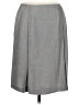Kasper 100% Polyester Solid Gray Formal Skirt Size 8 Petite - photo 2