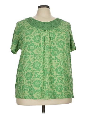 Liz & Me Short Sleeve Blouse (view 1)