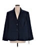 Le Suit Blue Blazer Size 24W - photo 1