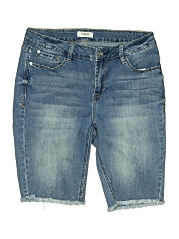 Kensie Denim Shorts (view 1)