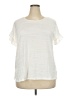 Max Studio Ivory Short Sleeve T-Shirt Size 2X - photo 1