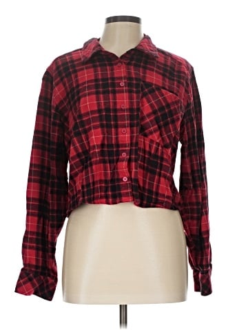 Torrid Long Sleeve Button-Down Shirt (view 1)