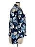 D&Co. Floral Blue Track Jacket Size XL - photo 4
