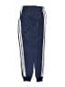 Quad Seven 100% Polyester Blue Track Pants Size 12 - 14 - photo 1