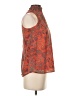 Veronica M. Orange Sleeveless Blouse Size XS - photo 4
