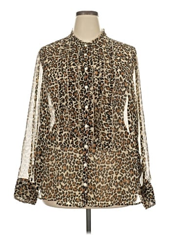 Lands' End Long Sleeve Blouse (view 1)