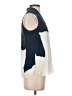 Ecru 100% Silk Blue Sleeveless Silk Top Size XS - photo 4
