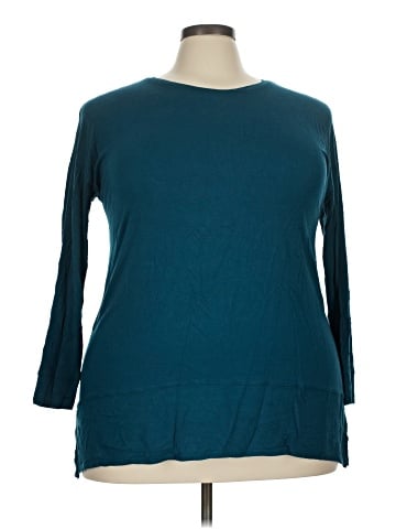 INC International Concepts 3/4 Sleeve T-Shirt (view 1)