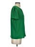 CeCe Green Short Sleeve Blouse Size S - photo 4