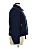 Liz Claiborne 100% Polyester Chevron-herringbone Blue Jacket Size XL (estimated) - photo 4