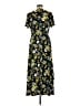 By Design Floral Yellow Casual Dress Size M - photo 2