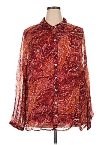 Soft Surroundings Long Sleeve Blouse (view 1)