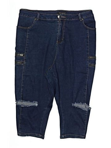 Ashley Stewart Overall Shorts (view 1)
