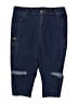 Ashley Stewart Blue Overall Shorts Size 30 Plus - photo 1