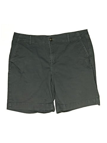 Ann Taylor LOFT Khaki Shorts (view 1)