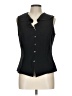 Virgo 100% Polyester Black Sleeveless Blouse Size 12 - photo 1