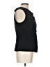 Virgo 100% Polyester Black Sleeveless Blouse Size 12 - photo 4