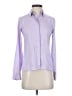 Express Purple Long Sleeve Blouse Size XXS - photo 1