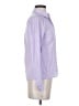 Express Purple Long Sleeve Blouse Size XXS - photo 4