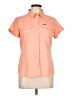 Columbia Orange Short Sleeve Button-Down Shirt Size L - photo 1