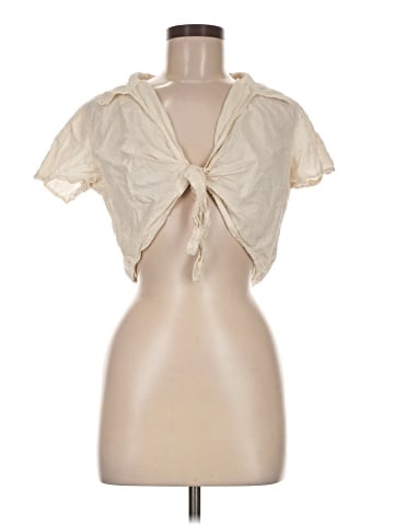 Brandy Melville Short Sleeve Blouse (view 1)