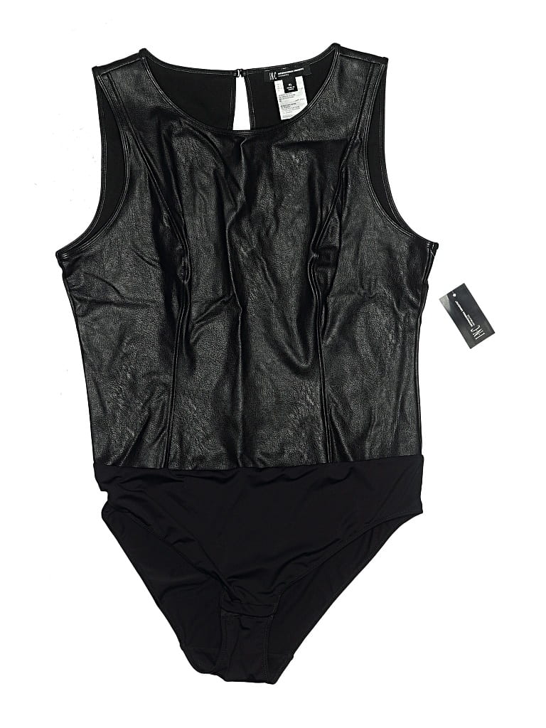 Inc International Concepts Bodysuit In Black