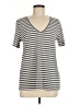 Lucky Brand Gray Short Sleeve Top Size M - photo 1