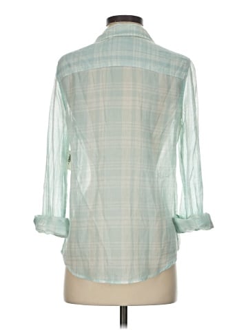Old Navy 3/4 Sleeve Button-Down Shirt (view 2)