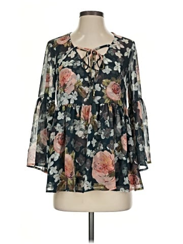 Show Me Your Mumu 3/4 Sleeve Blouse (view 1)