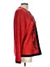 Cathy Daniels Red Cardigan Size L - photo 4