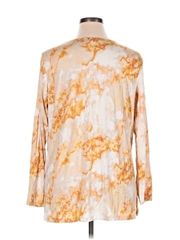 Susan Graver 3/4 Sleeve Blouse (view 2)