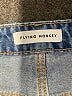 Flying Monkey 100% Cotton Color Block Blue Jeans Size 27 waist - photo 7