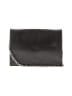 Halogen 100% Leather Solid Black Crossbody Bag One size - photo 1