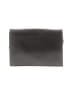 Halogen 100% Leather Solid Black Crossbody Bag One size - photo 3