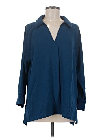 Umgee 3/4 Sleeve Blouse (view 1)